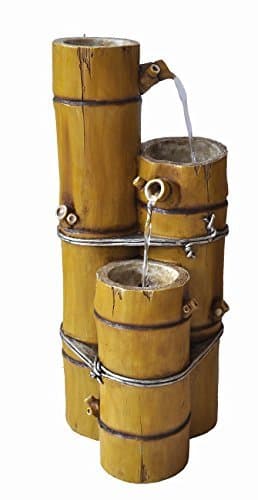 Small Bamboo Poles Water Feature