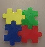 Puzzle Piece Soap Mold