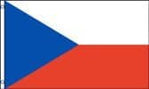 Czech Republic Polyester Flag (3x5ft)