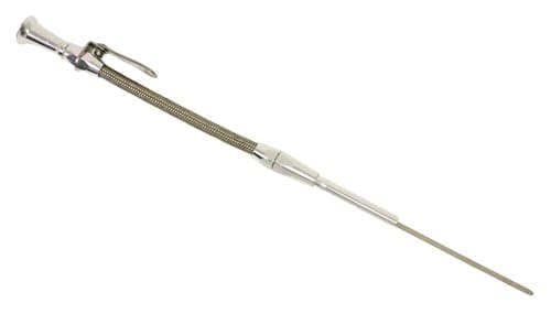 1980-UP Compatible/Replacement for Chevy Small Block Flexible Engine Oil Dipstick - Braided
