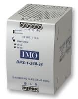 IMO PRECISION CONTROLS DPS-1-240-24 PSU, 240W, 24DC, 10A, DIN Mount