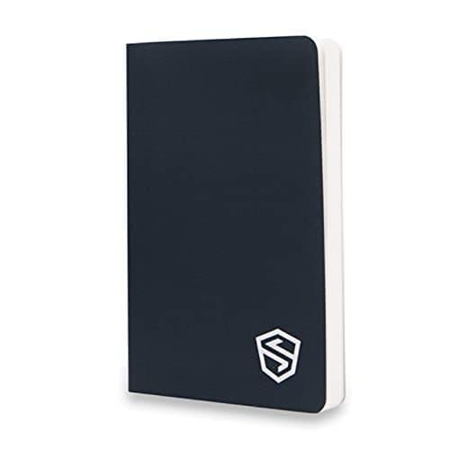 SHIELDFOLIO Stonebook World's Most Secure Crypto Password Notebook | Seed Phrase and Private Key Cold Storage method | Premium Water-Resistant Paper | 5.5" x 3.5"