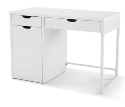 Mainstays Perkins Desk, White