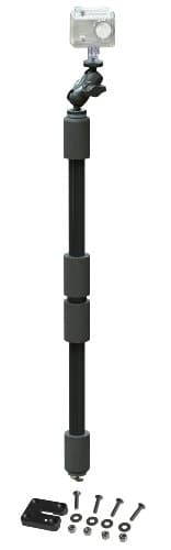 PanFish Camera Pole with Mighty Mount and mounting hardware PFM+MMH