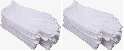 CTK White Soft 100% Cotton Work/Lining Glove