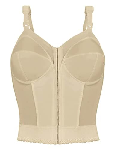 EXQUISITE FORM Women's Front Close Longline Bra