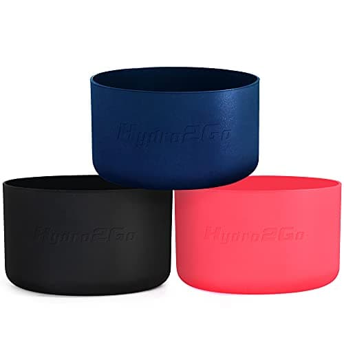 Protective Silicone Boot Compatible with Hydro Flask 12-40 oz Water Bottles, Accessories Bottle Boot Relacement for Owala18-40oz and Most Water Bottles, Resistant to Dents, Scratches, and Collision