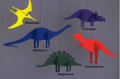 Dinosaurs Mobile