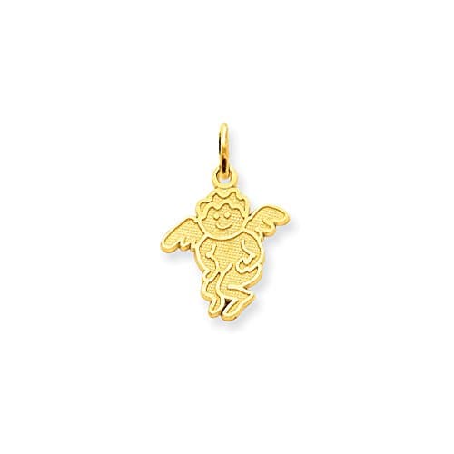 14k Angel Charm -