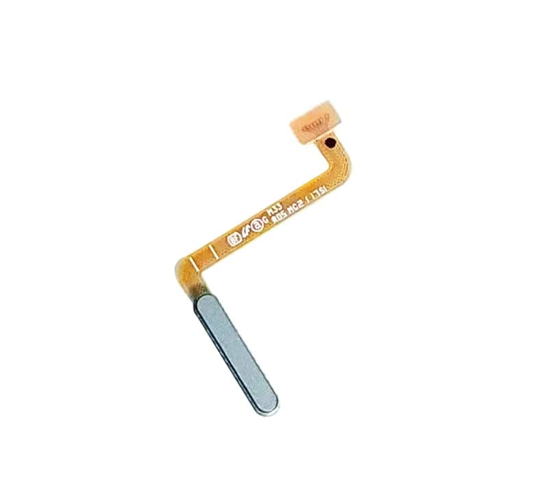 Fingerprint Finger Print Touch ID Sensor Power Button Flex Cable Smartphone Repair Parts For Samsung Galaxy M33 - Blue