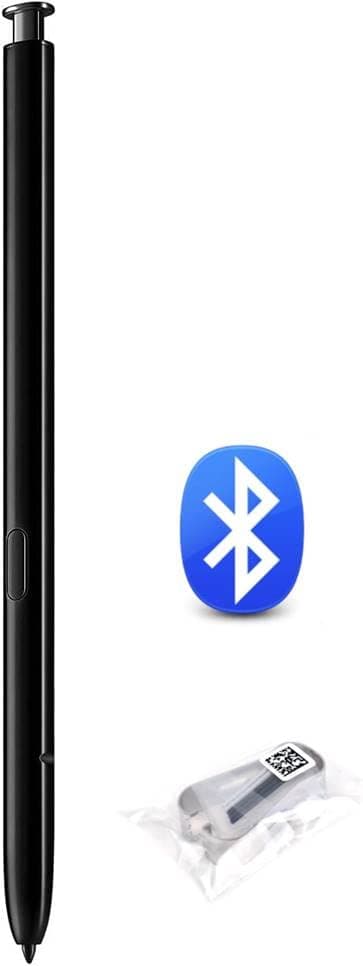 F-TECH Note 20 Ultra S Pen (WithBluetooth) Replacement for Samsung Galaxy Note 20,Note 20 Ultra All Versions Touch Stylus Pen with 5*Tips/Nibs (Black)