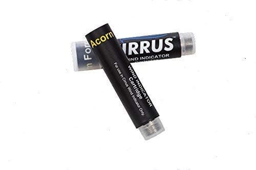 2 Pack Replacement Wind Direction Indicator Cartridges – Four Scents Available -Cloud, Earth, Acorn, and Pine – Over 2000 Puffs Per Pack – Perfect for Hunting, HVAC, Golfing, Dog Training