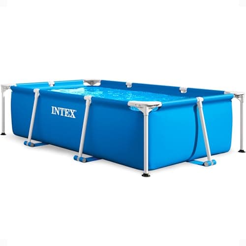 Intex 28270 Rectangular Frame Pool, Blue