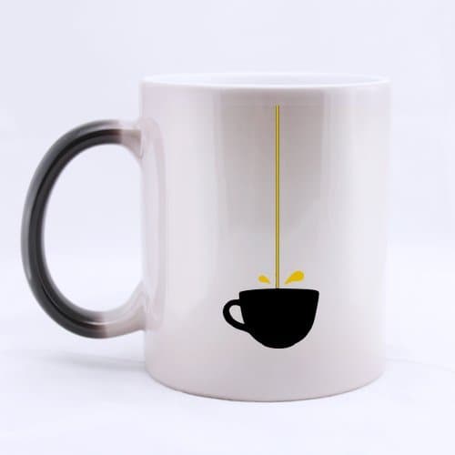 Vibrant Tea Drops Custom Morphing Mug