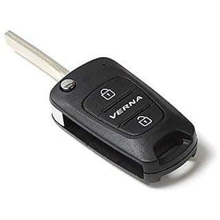 AP CARKEY-Replacement 2 Button Remote Flip Car Key Shell for Verna Fluidic