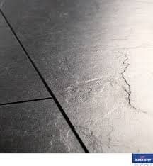 Quick-Step EXQUISA Tile slate Black Laminate Flooring