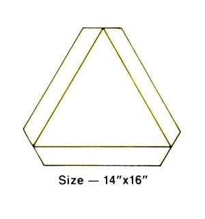 Slow Moving Vehicle Emblems - Aluminum