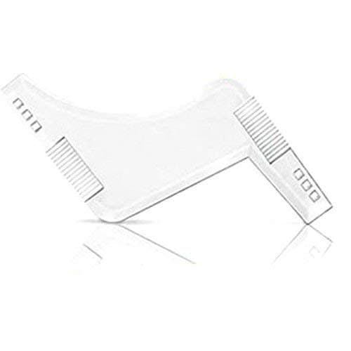 Osking Beard Comb Beard Shaping And Styling Tool Comb (Transparent)