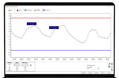 PAC0076 - Thermotrack PC Solo Software, incl. USB Reader, Read and Program Thermo Buttons, Hygro Buttons & iBees Dataloggers on a PC