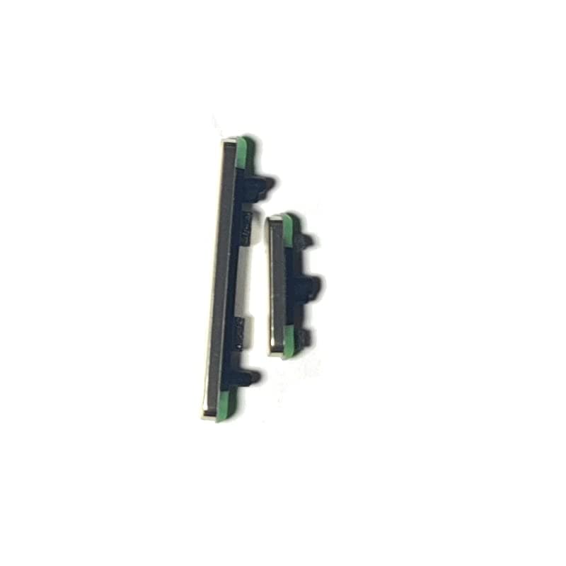 Power On Off Button + Volume Button Side Button Replacement Repair Part for Google Pixel 7 Pixel7 (Black)