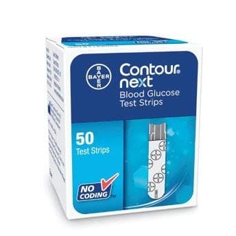 Blood Glucose Test Strips 1x50