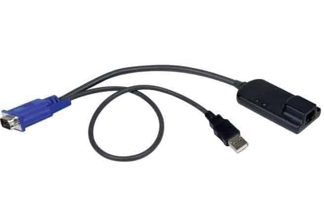 VERTIV Avocent Mergepoint Unity Server Interface Module for VGA USB Computers with USB Virtual Media (MPUIQ-VMCHS)