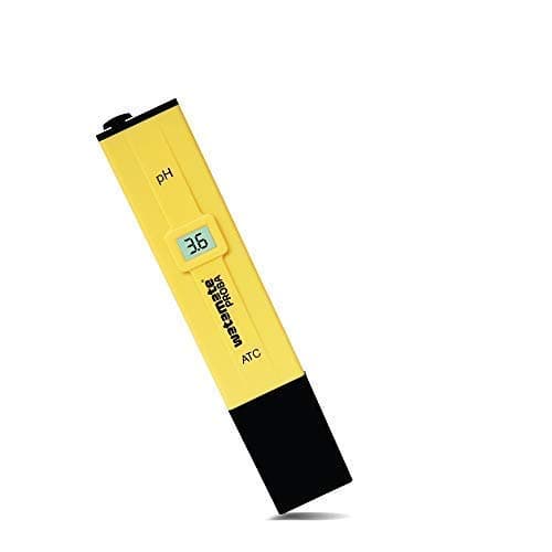 Watamate Proba PH Meter for Water Testing Digital with PH Strips and Buffers | Water Quality Tester for Laboratory, Home, Aquarium Fish tank | LCD screen for better Visiblity(Yellow)