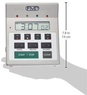 FMP 151-7500 Timer, Plastic, White