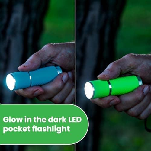 LitezAll Glow In the Dark Flashlight 2 Pack