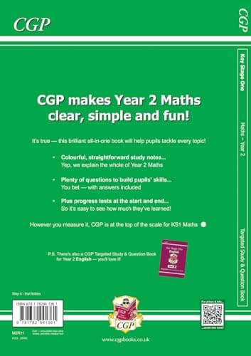 KS1 Maths Targeted Study & Question Book - Year 2