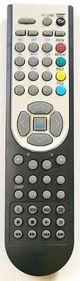 Remote Control for combi LCD TV with built-in DVD Alba.
