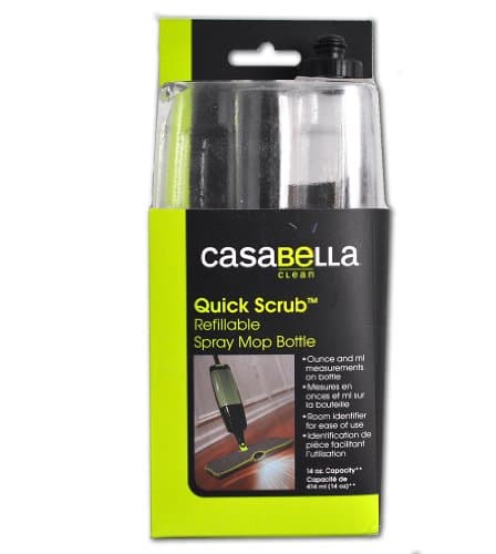 Casabella Quick Scrub Refillable Spray Mop Bottle