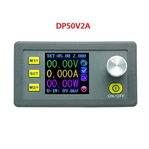 Buck Adjustable DC Power Supply Module with Integrated Voltmeter Ammeter for DP50V5A
