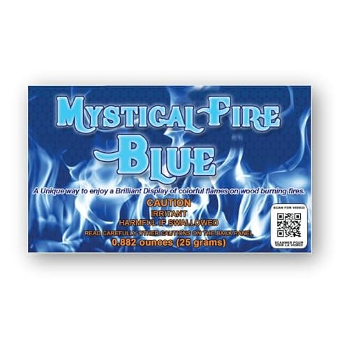 Blue Fire Color Changing Packets- 25 Pack