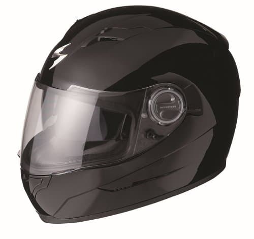 Scorpion EXO-500 Solid Black Full Face Helmet - Large