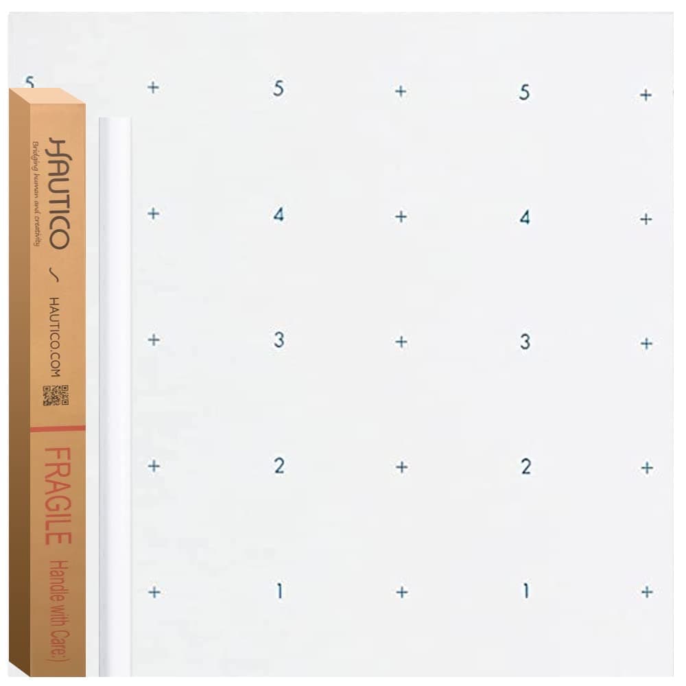 Premium Sewing Pattern Paper, 48 inch Wide, 10 Yards, Alphanumeric Dotted Marking, Heavy Weight