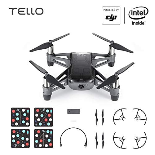 RONSHIN Models for DJI Tello EDU Boost Combo Mini Drone Perform Flying Stunts Shoot Video with EZ Shots Toy Plane 1 Battery