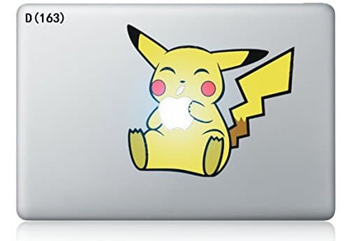 Pikachu Pokemon Macbook Decal Sticker