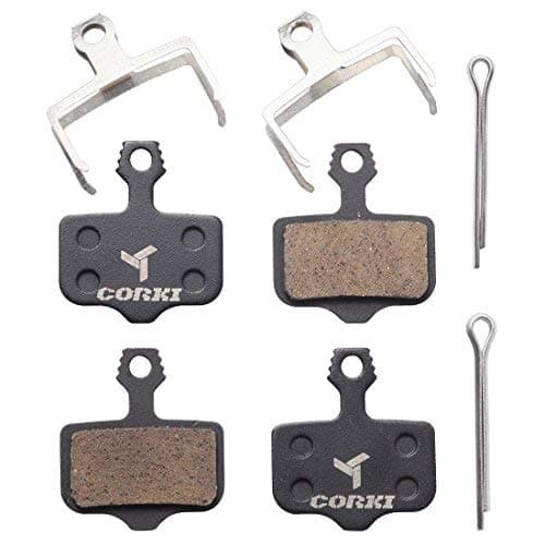 2 Pairs Disc Brake Pads for Sram Avid Elixir 1 3 5 7 9 R ER CR Mag Level TL T Sram XX X7 X9 XXWC DB1 DB3 DB5(Resin,Semi-Metallic,Sintered Metal)