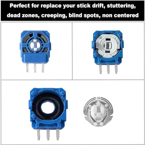 20pcs 2K3 Ohm Potentiometer Replacement for Dualsense PS5 Controller, Trim Pot Resistor Thumbstick Module Sensor for ALPS Analog Joystick