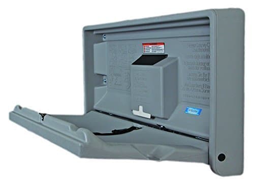 Horizontal Wall Hung Mounted Nappy Changing Baby Changer Unit Table