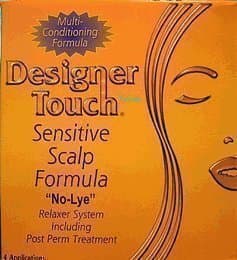 SENSITIVE SCALP FORMULA No Lye Relaxer kit - 4 Applications-Code:DET019