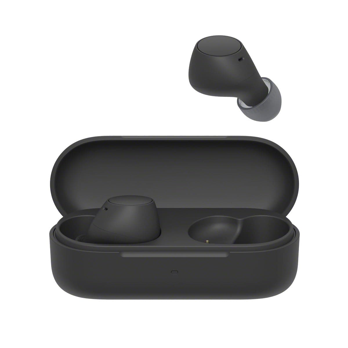 WF-C510 Wireless Earbuds - Compact and Light Bluetooth Earbuds with Multipoint Connection, Ambient Sound, IPX4 Water Resistant, Spotify Tap, Fast Charging, 22 Hours Battery, iOS & Android - Black
