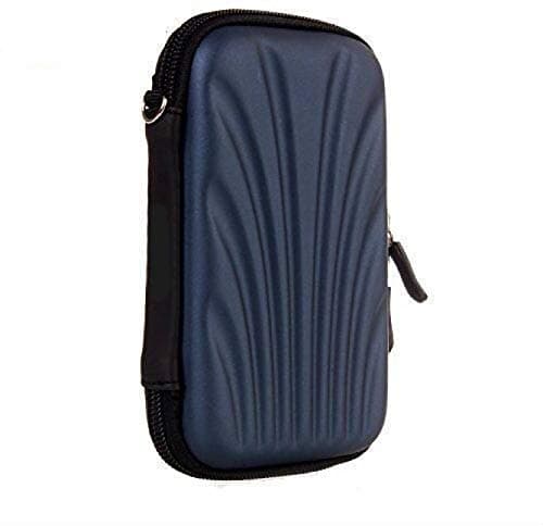 M Mod Con Shockproof External Hard Drive Case Bag Pouch Cover for 2.5-Inch WD Elements 1 TB External Hard Drive (Blue)