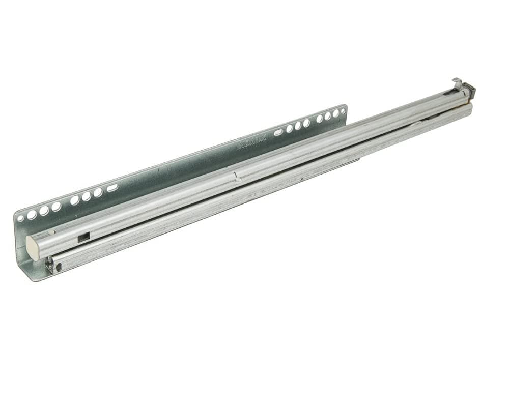 1 Pair x Indaux Dynamic Runner Soft Close Full Extension for use with Moulded Plastic Drawers