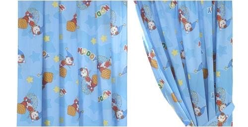CharacterWorld Noddy Rocket Curtains Including Tie Backs, 54 Inch