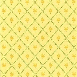 T961 - Thibaut Wallpaper - Pattern Name = Wheat Yellow