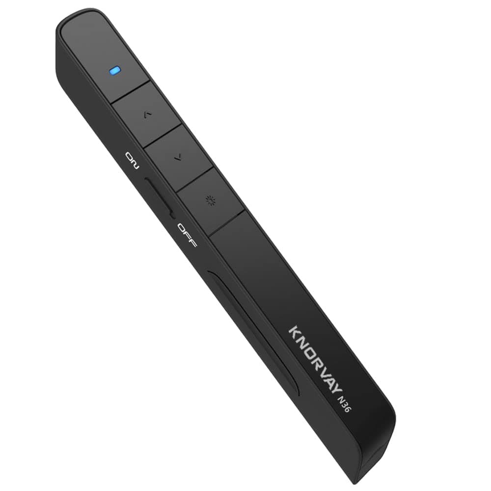 Key-Customized Wireless Presenter Remote, NORWII N36 Presentation Pointer Presenter Supports Hyperlink, Media Play/Pause, Previous/Next Track, Volume Mute etc …