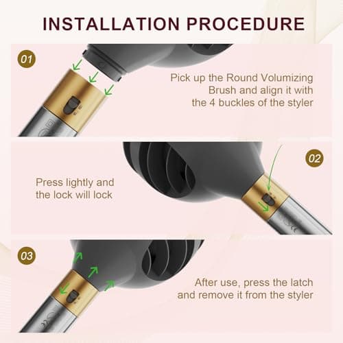 Airwrap Attachments for Dyson,Wave Curl Diffuser Designed to Perfectly for Dyson Air wrap Accessories Bigger Hair Diffuser Nozzle Dome and Diffuse Modes to Dryer Faster and Define Curls Hair HS01 HS05