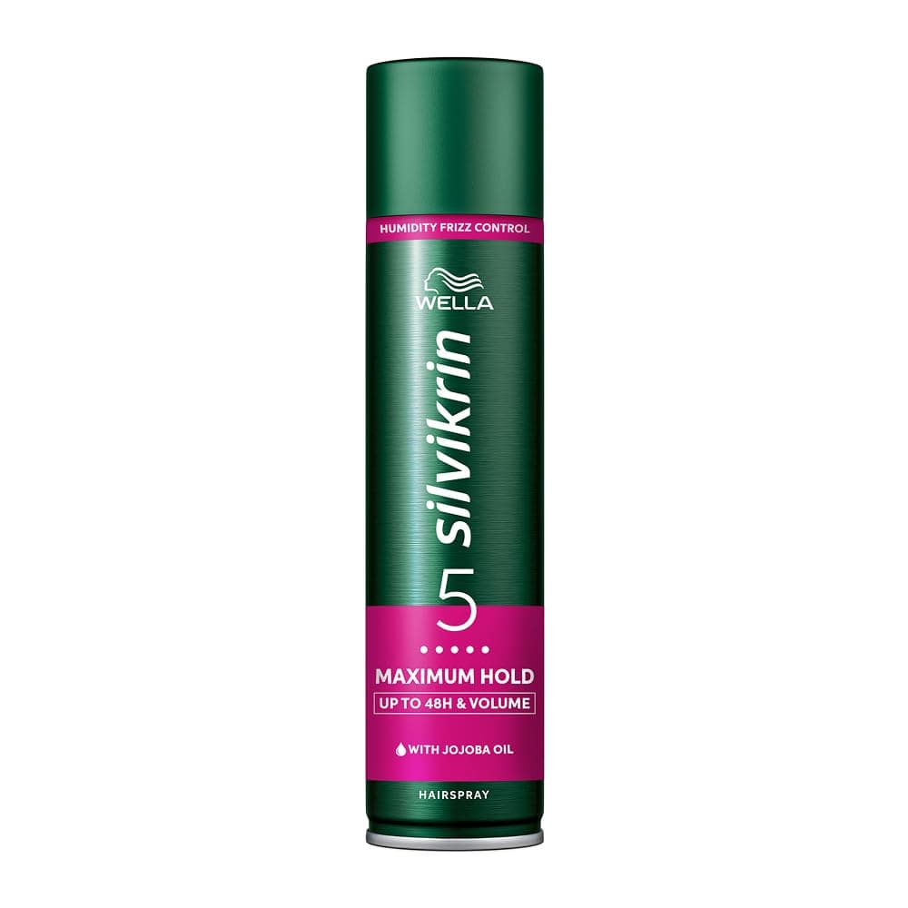 Wella Silvikrin Maximum Hold Hairspray, 75ml